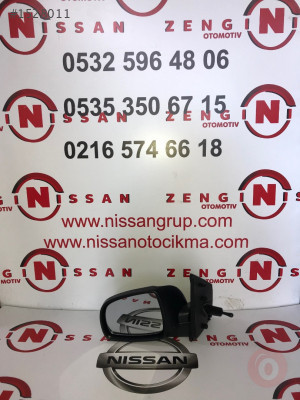 Nissan Note 2007-2012 Ayna Sol Sıfır Manuel Yedek Parça