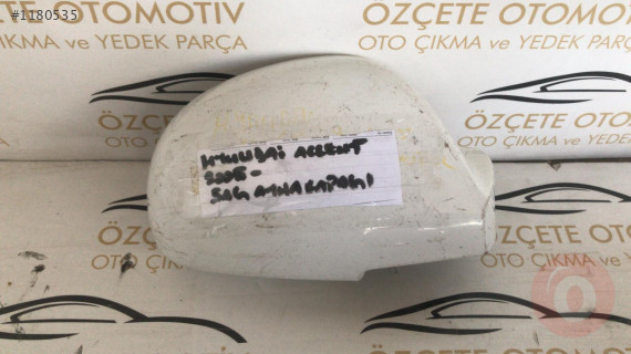 Hyundai Accent 2005 model sağ ayna kapağı orjinal çıkma
