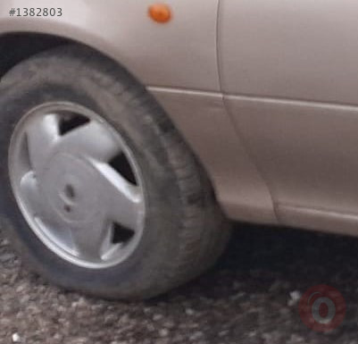 1998 opel astra f station 1.4 8v çıkma sol ön jant lastik