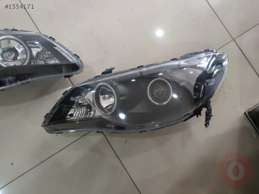 Honda Civic Sağ Sol Far Angel Siyah 2006 2012