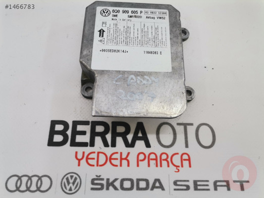 VOLKSWAGEN CADDY 2004-2011 AİRBAG BEYNİ 6Q0909605P