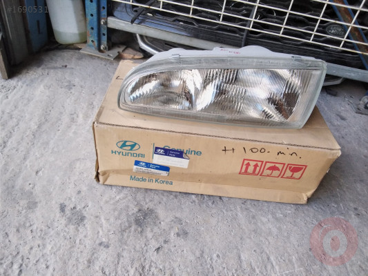 HYUNDAİ H100 KAMYONET SOL ÖN FAR 92101-43810 ORJINAL SIFIR P