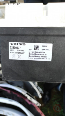 VOLVO XC 90 ELEKTRİK BATARYA ÇIKMA ORİJİNAL