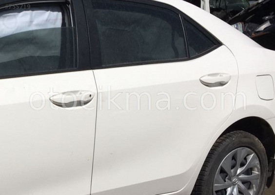 2017 TOYOTA COROLLA 1.3 ÇIKMA SOL TAKIM KAPI KOLLARI.