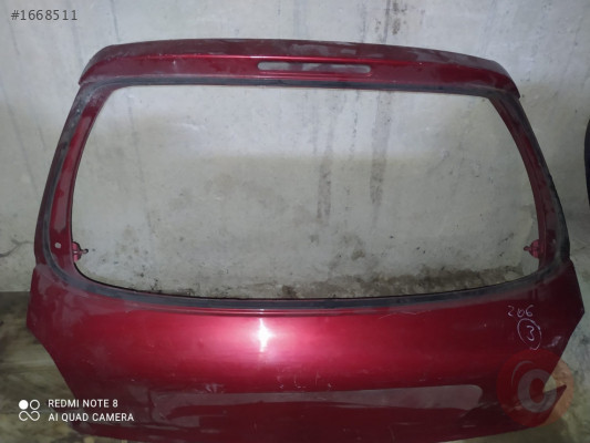 206 BAGAJ PEUGEOT ORJİNAL ÇIKMA PARÇA