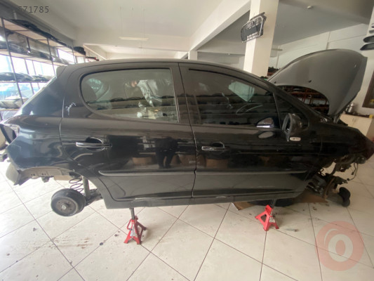 PEUGEOT 207 SAĞ ÖN VE SAĞ ARKA KAPILAR