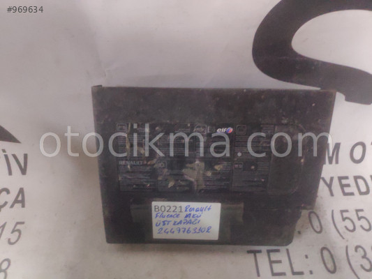 RENAULT FLUENCE AKÜ ÜST KAPAĞI OEM; 244976310R