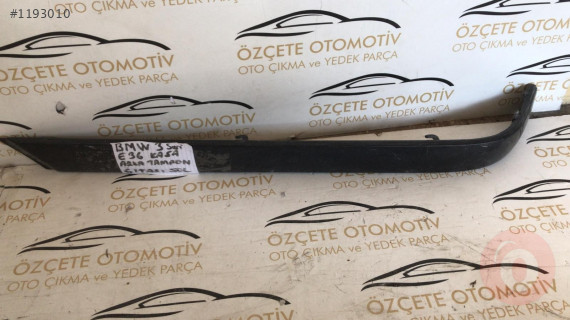 Bmw 3 E36 sol arka tampon çıtası bandı orjinal çıkma