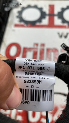 8P1971566J audi a3 2010 kalorifer kazanı tesisatı