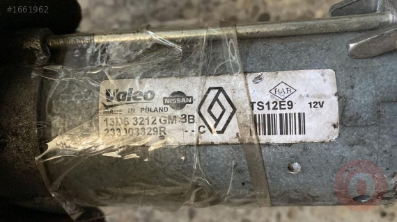 RENAULT MEGANE 3-4 / FLUENCE MARŞ DİNAMO 233003329R ORJ ÇIKM