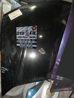 MİTSUBUSHİ L200 2005 SİYAH MOTOR KAPUTU