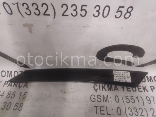 OEM; 5j6853264 SKODA FABİA 07-15  SAĞ ÖN DİREK DIŞ KAPLAMA O