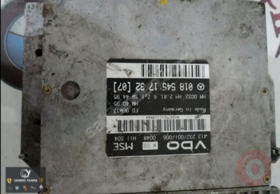 Mercedes motor beyni w210 280 çıkma yedek parça