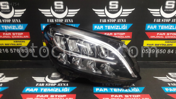 Mercedes C Seri W205 Kasa Full Led Sağ Far 2019