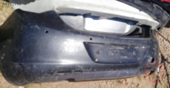 opel corsa e kasa çıkma arka tampon komple.
