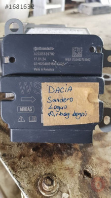 Dacia Sandero Logan airbag beyni ÇIKMA