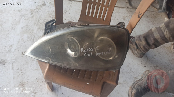 Opel Corsa c mercekli çıkma far
