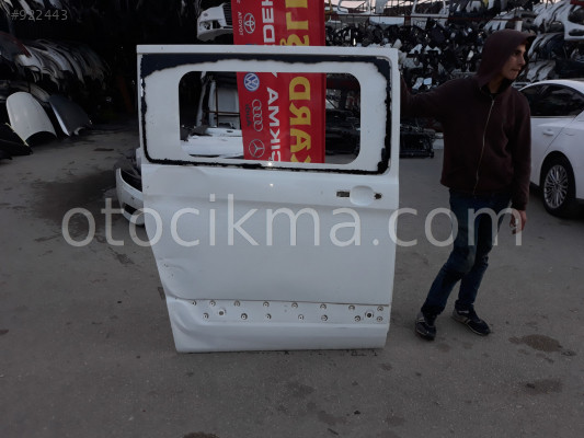 Ford transit custom sag arka sürgülü kapı