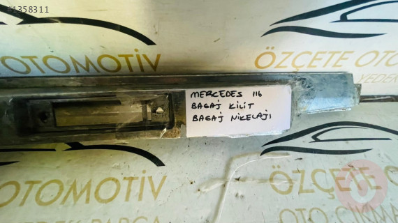 MERCEDES W116 BAGAJ KİLİDİ ORİJİNAL ÇIKMA