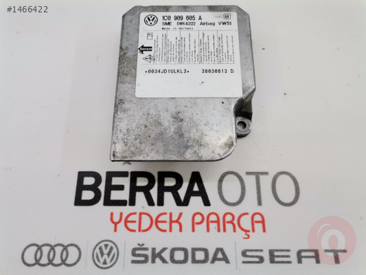 SKODA SUPERB 2001-2008 AİRBAG BEYNİ 1C0909605A