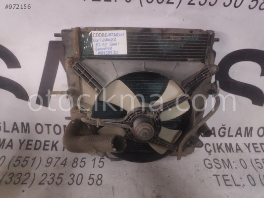 OEM; mb535830 MİTSUBİSHİ LANCER 87-92 FANLI RADYATÖR OEM; MB