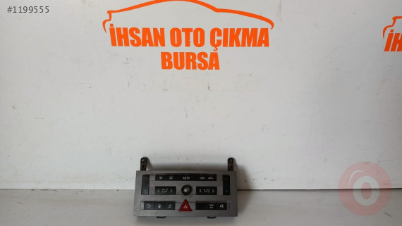 Peugeot 407 torpido kalorifer kumanda düğme kontrol paneli
