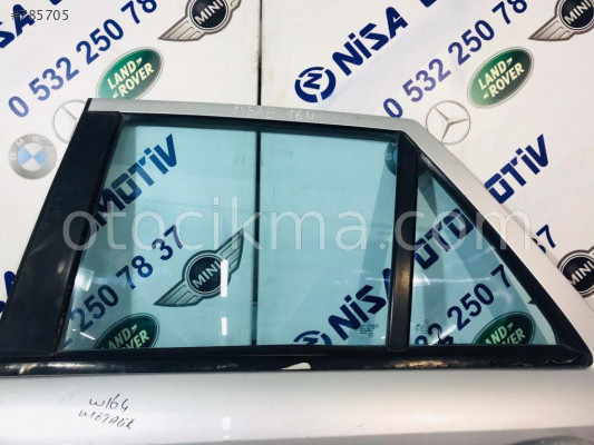 MERCEDES ML SERİSİ W164 KASA SOL ARKA KELEBEK CAMI 05-11