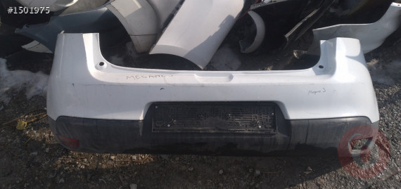 Renault megan 3 çıkma arka tampon