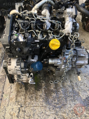 Lodgy 1.5 dizel Euro 5 90lık çıkma motor komple dolu