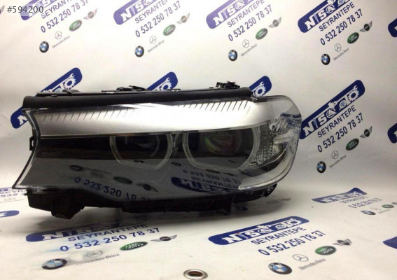BMW 5 SERİSİ G30 KASA LEDLİ SOL FAR ORJ ÇIKMA 7439183-04