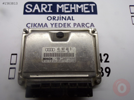 ÇIKMA AUDİ A6 2.5 MOTOTR BEYNİ 4B1907401D - 4B1 907 401 D