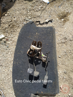 Honda Euro Civic pedal takımı mevcuttur.