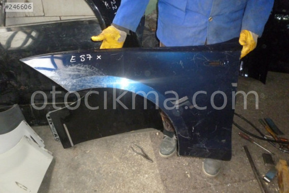 E87 SAĞ SOL ÖN ÇAMURLUK BMW ORJİNAL ÇIKMA PARÇA
