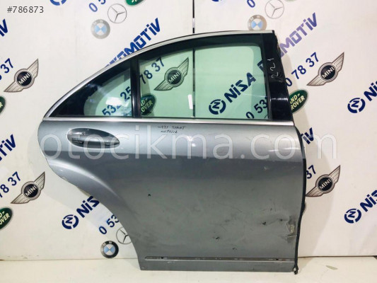 MERCEDES S SERİSİ W221 KASA SAĞ ARKA KAPI SHORT 05-12