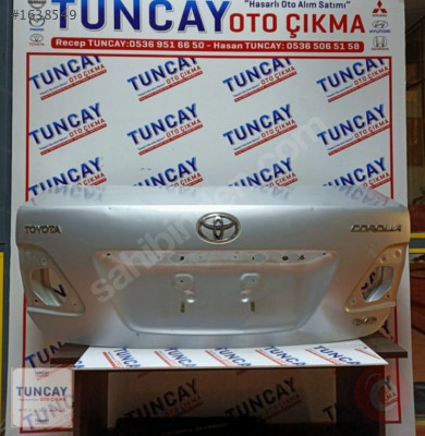 TOYOTA COROLLA BAGAJ KAPAĞI 2010-2012 NOKTA HATASIZ