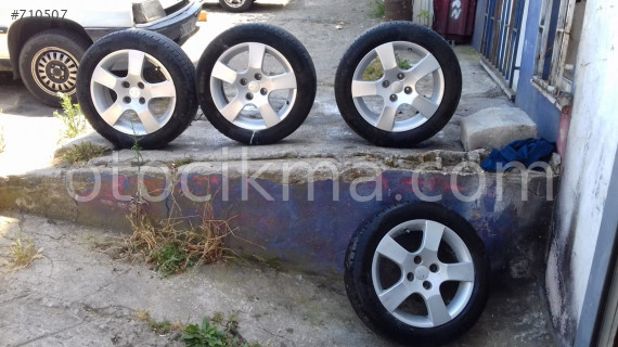 PEJO 207 2010 MODEL TAKIM JANT LASTİK HATASIZ