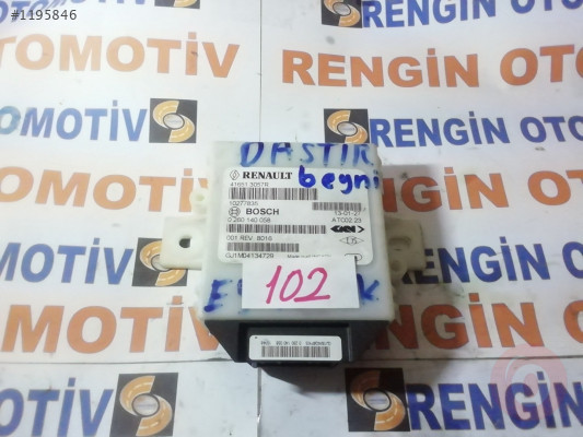 DACİA DUSTER AİRBAG BEYNİ 0260140058/4165.3057R