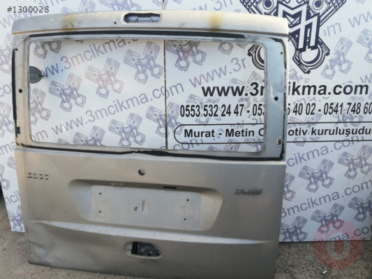 FİAT DOBLO 2 ARKA BAGAJ KAPISI