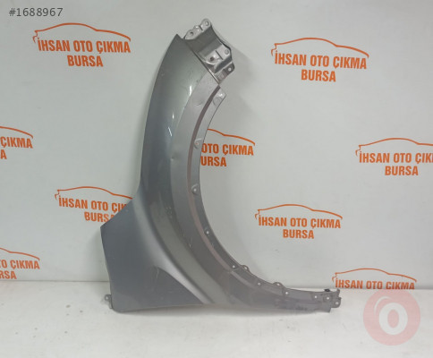 Toyota chr sağ ön çamurluk orijinal çıkma gri renk