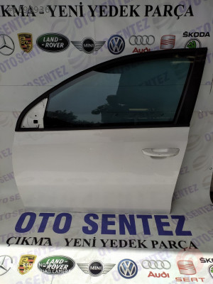 VOLKSWAGEN GOLF 6 SOL ÖN KAPI DOLU HATASIZ BEYAZ