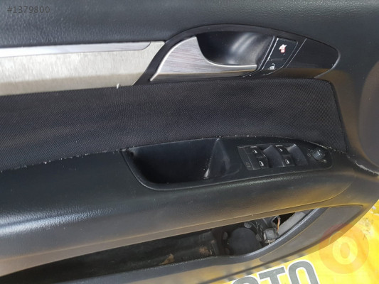 Audi Q7 Sol Ön Cam Düğme Takımı Hatasız Orjinal Çıkma