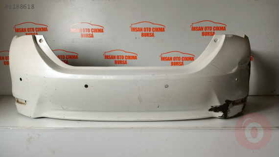 Toyota corolla arka tampon orijinal 2013 - 2016