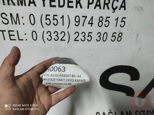 1H0201553B VW-AUDİPASSAT B5-A4 ÇIKMA KİLİTSİZ YAKITDEPOKAPAK