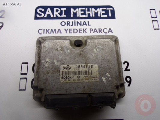 ÇIKMA VW GOLF4 MOTOR BEYNİ 038906018BM - 038 906 018 BM