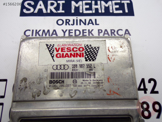 ÇIKMA AUDİ A4 MOTOR BEYNİ 3B0907552L - 3B0 907 552 L