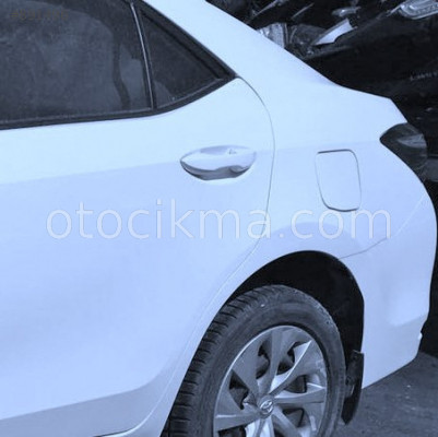 2017 TOYOTA COROLLA ÇIKMA SOL ARKA KAPI KOLU.