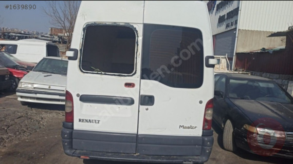 Renault Master 2 Arka bagaj kapıları