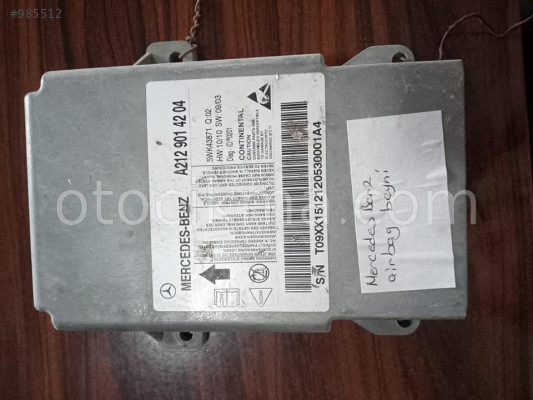 Mercedes Benz airbag beyni 2013 model