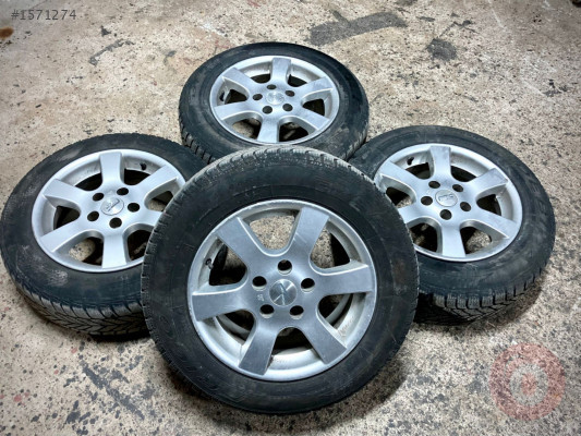 MERCEDES W202 ÇIKMA ORJİNAL CMS JANT LASTİK TAKIMI