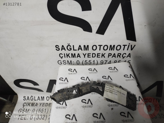OEM; 6R6807393A VW POLO 10-15 ÇIKMA SOL ARKA TAMPON BRAKETİ